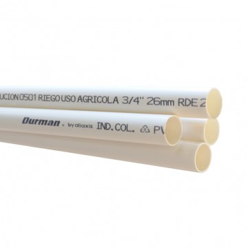 Tubo de 3/4" rde 26 pvc
