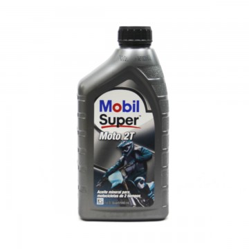 Aceite mobil 2t x 1/4 de galón