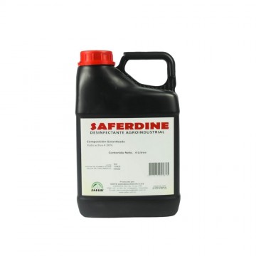Saferdine galon x 4 lts